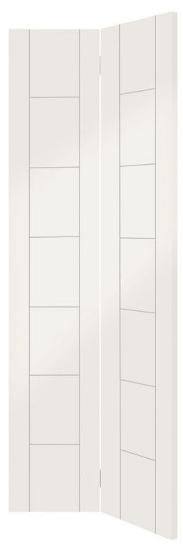 XL Palermo White Bi-Fold Door  